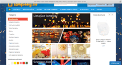 Desktop Screenshot of lampiony.eu